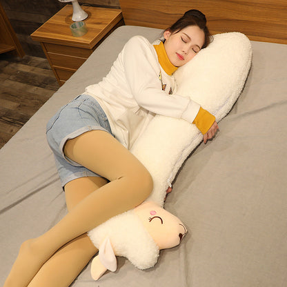 ItsmeAlpaga - oreiller ergonomique alpaga XXL - Peluche géante alpaga - Blxck France