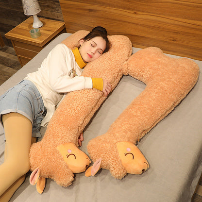 ItsmeAlpaga - oreiller ergonomique alpaga XXL - Peluche géante alpaga - Blxck France