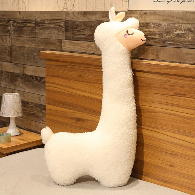 ItsmeAlpaga - oreiller ergonomique alpaga XXL - Peluche géante alpaga - Blxck France