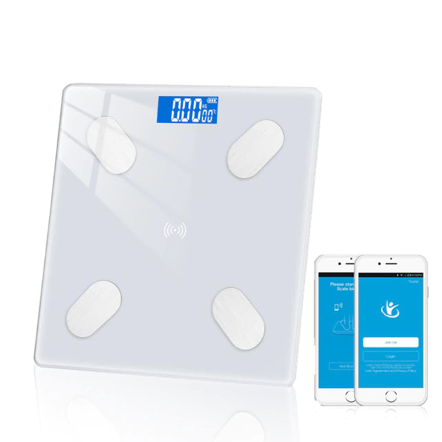 Balance Connectée FIT+ Poids, IMC, Analyse de la composition corporelle - Blxck France