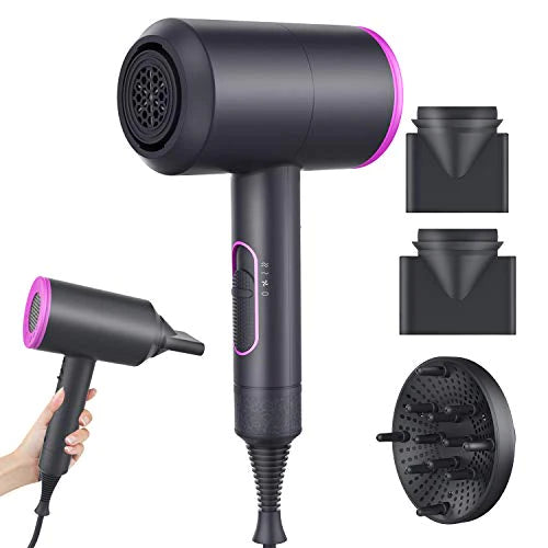 Sèche-Cheveux Professionnel Ionique Ultra-léger - Blxck France