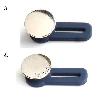 Boutons d'Extension Rétractable pour Pantalon (5PCS) - Blxck France