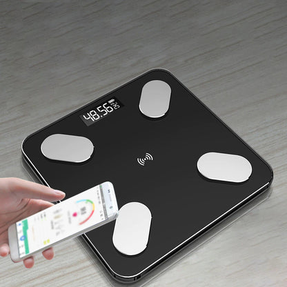 Balance Connectée FIT+ Poids, IMC, Analyse de la composition corporelle - Blxck France