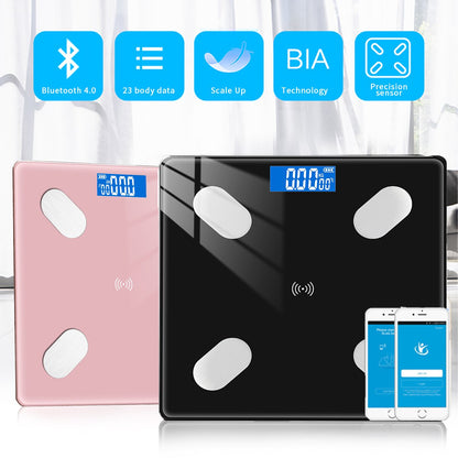 Balance Connectée FIT+ Poids, IMC, Analyse de la composition corporelle - Blxck France