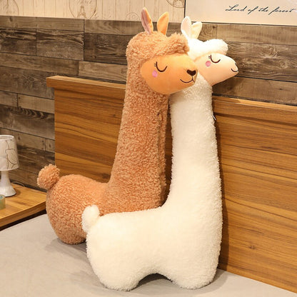ItsmeAlpaga - oreiller ergonomique alpaga XXL - Peluche géante alpaga - Blxck France