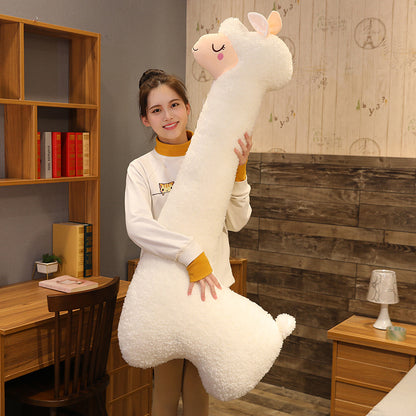 ItsmeAlpaga - oreiller ergonomique alpaga XXL - Peluche géante alpaga - Blxck France