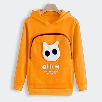 Sweat À Capuche Avec Pochette Pour Animaux - Blxck France