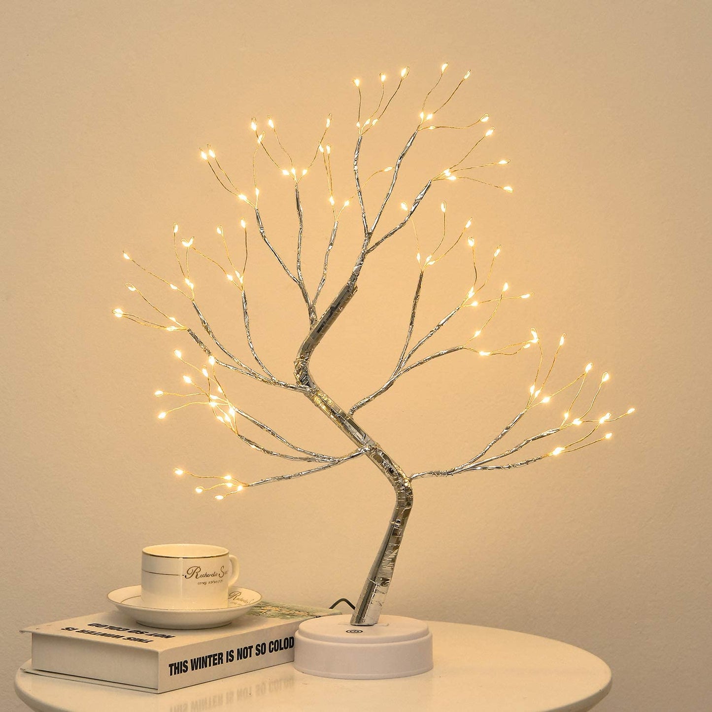 Lampe de chevet design moderne arbre lumineux interieur - Blxck France