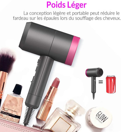 Sèche-Cheveux Professionnel Ionique Ultra-léger - Blxck France
