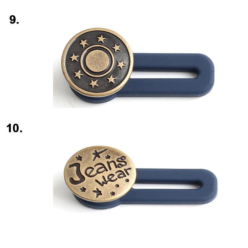 Boutons d'Extension Rétractable pour Pantalon (5PCS) - Blxck France