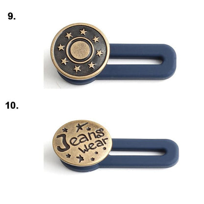 Boutons d'Extension Rétractable pour Pantalon (5PCS) - Blxck France