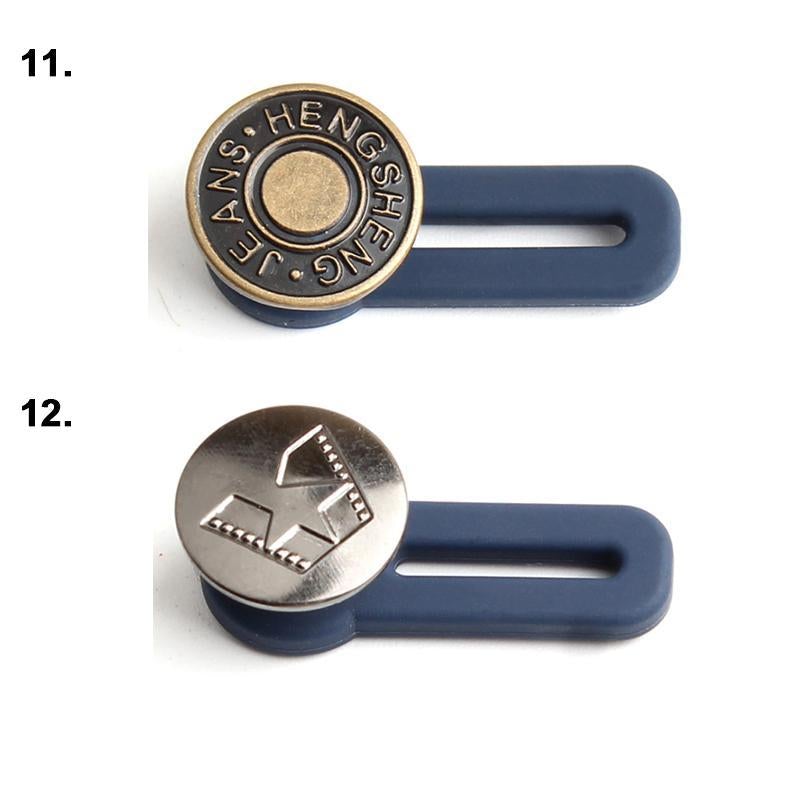 Boutons d'Extension Rétractable pour Pantalon (5PCS) - Blxck France