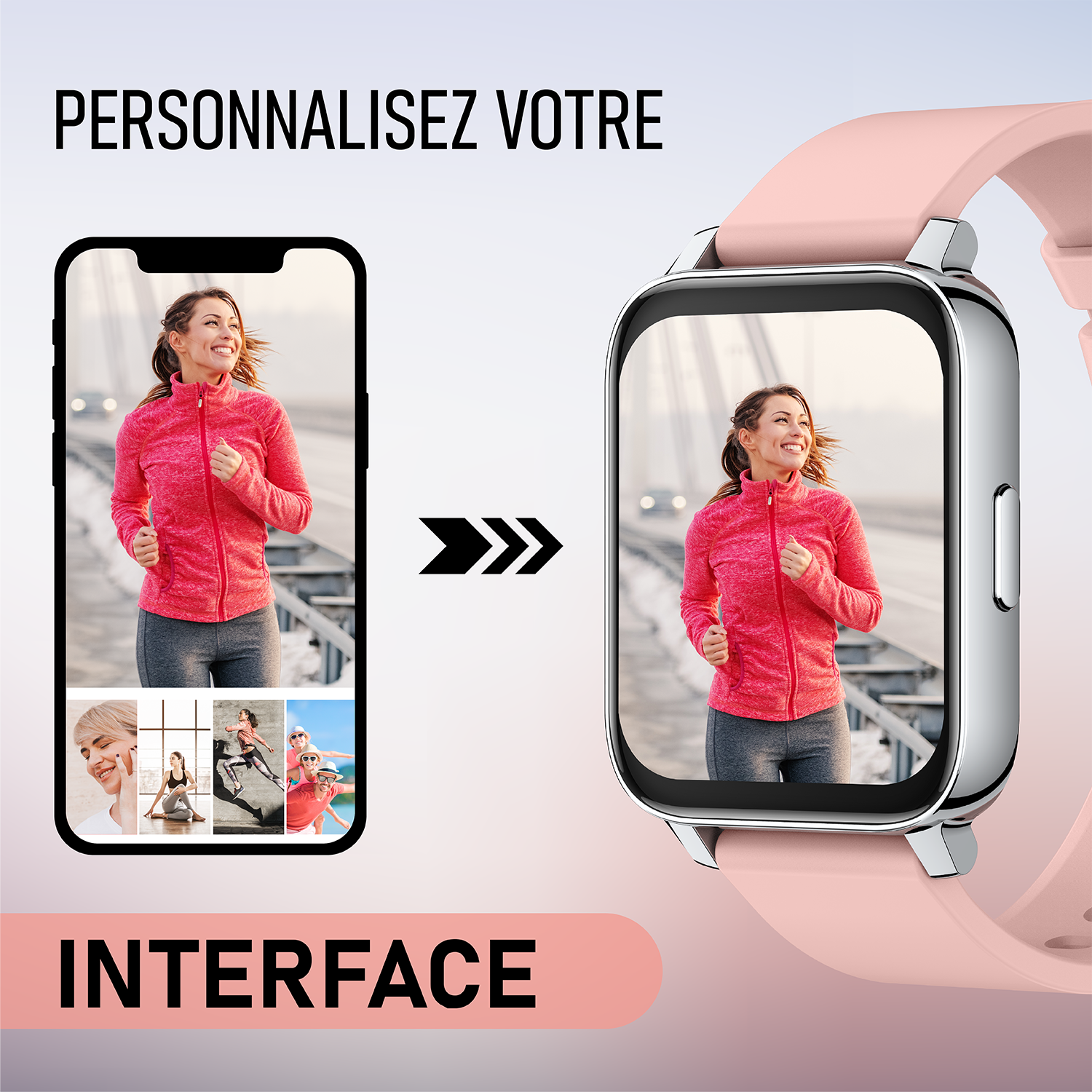 MONTRE connectée, Un tracker fitness - Blxck France