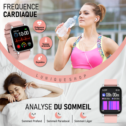 MONTRE connectée, Un tracker fitness - Blxck France