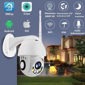 Caméra De Surveillance Wifi Sans Fil pour Exterieur et Interieur - Blxck France