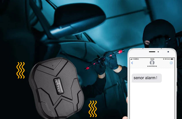 Traceur GPS aimanté pour enfant, chat, chien, voiture et moto - Blxck France