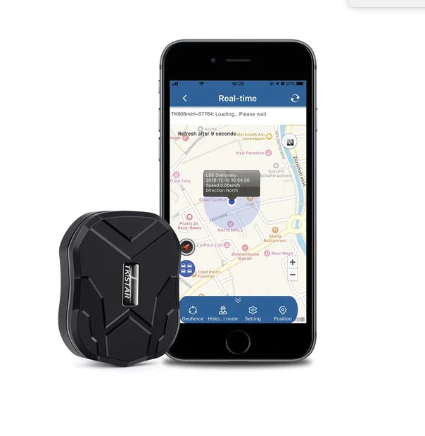 Traceur GPS aimanté pour enfant, chat, chien, voiture et moto - Blxck France
