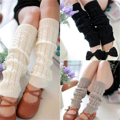Chauffe-jambes en tricot solide - Blxck France