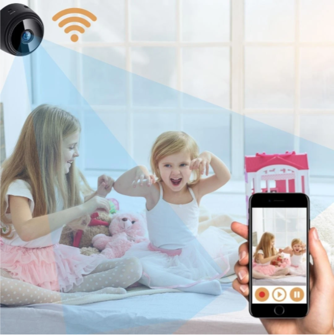 Mini Caméra De Surveillance Sans Fil - Blxck France