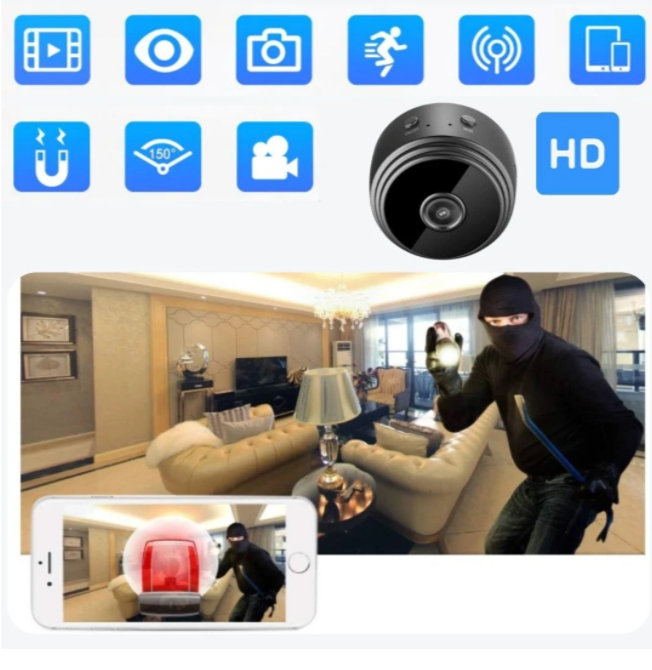 Mini Caméra De Surveillance Sans Fil - Blxck France