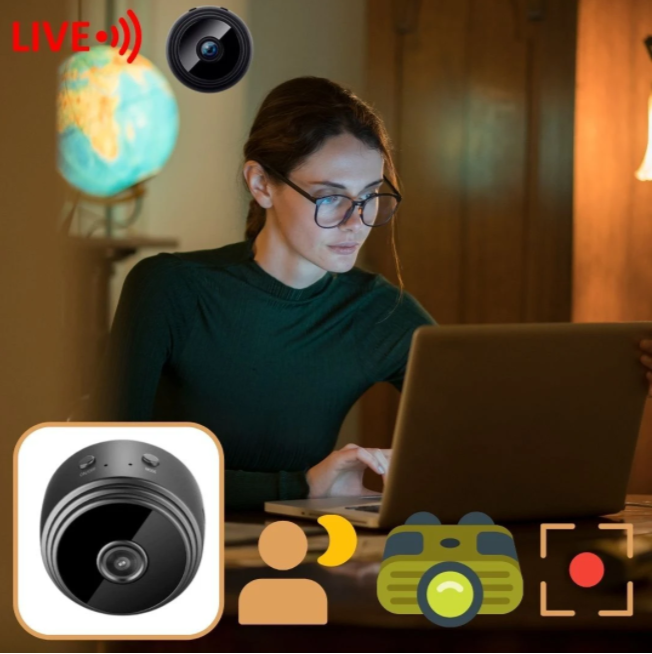 Mini Caméra De Surveillance Sans Fil - Blxck France