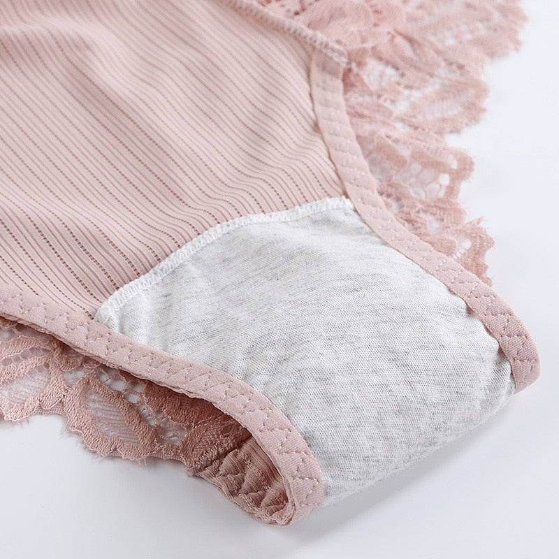 Sexy Culotte En Dentelle 3 Pcs - Blxck France