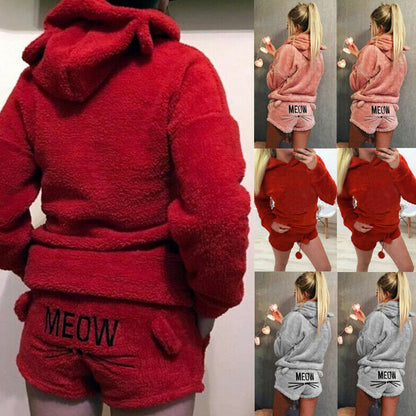 Ensemble de pyjama chat en polaire - Blxck France