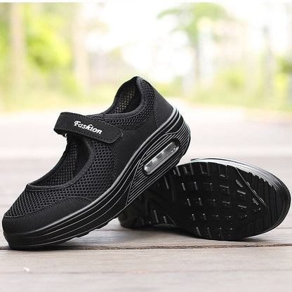 Chaussures pantoufles orthopédiques à semelle compensée. - Blxck France