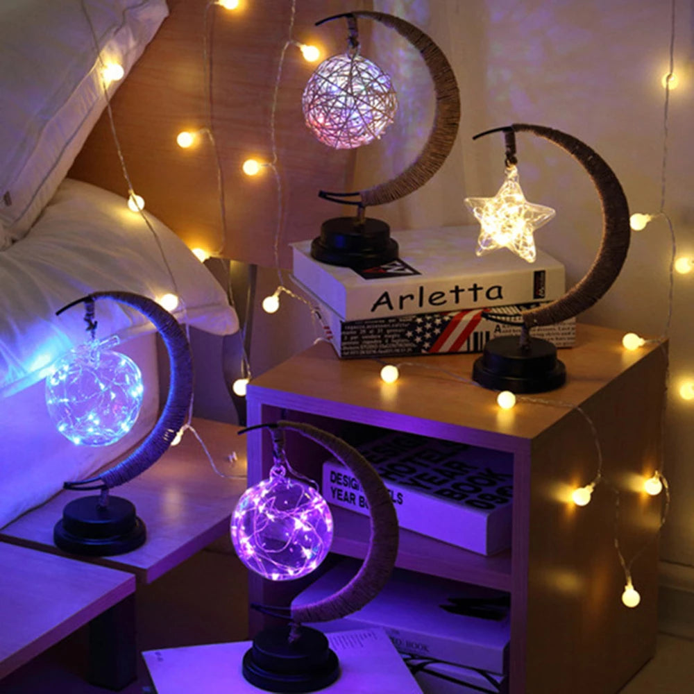 Lampe croissant de lune deco d'intérieur - Blxck France