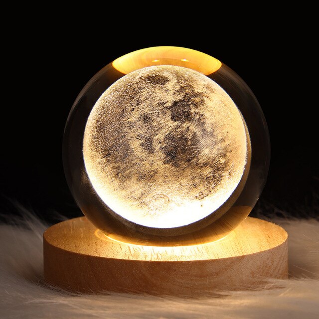 Lampe de chevet projecteur lune et galaxie - Blxck France