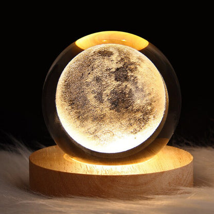 Lampe de chevet projecteur lune et galaxie - Blxck France