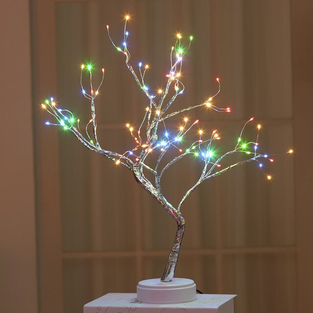 Lampe de chevet design moderne arbre lumineux interieur - Blxck France