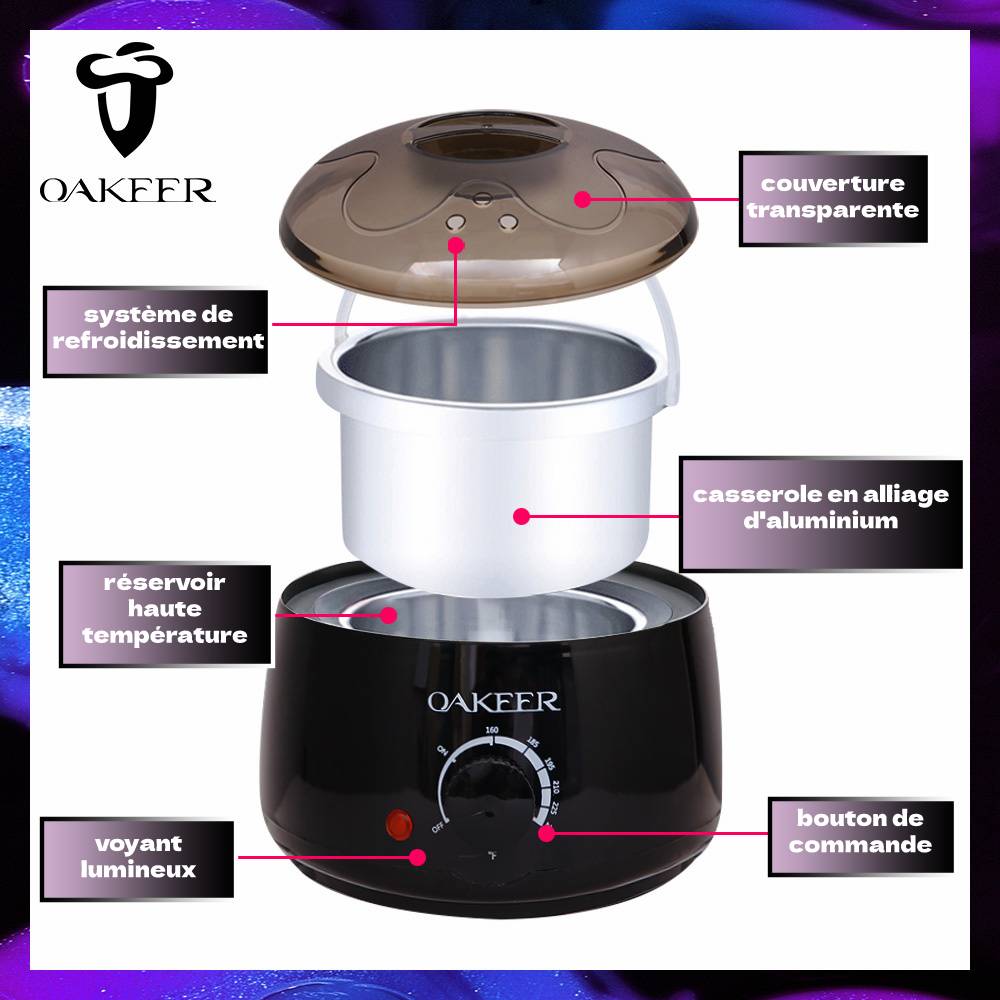 Kit d'epilation sans douleur - Innocire - Blxck France