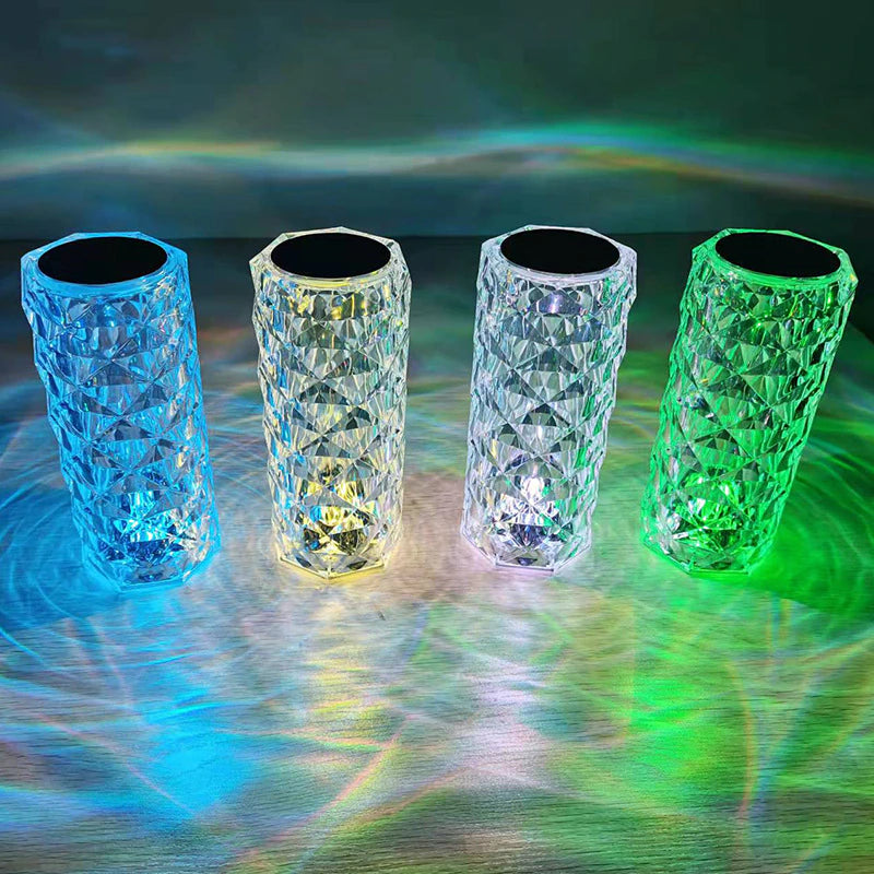 Lampe LED tactile de table sans fil - Lampe de chevet qui change de couleur - Blxck France