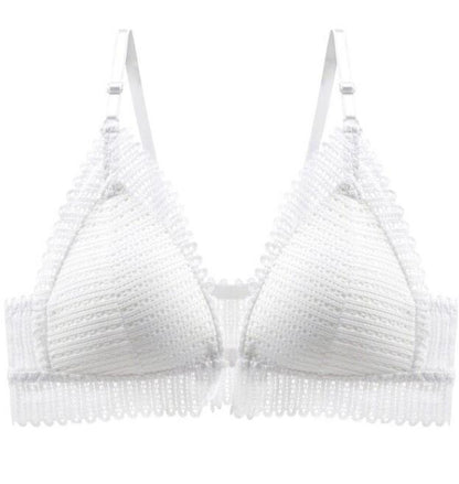 Soutien-gorge en dentelle avec fermeture à l'avant - Blxck France