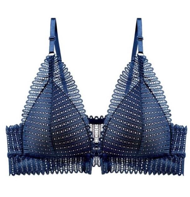 Soutien-gorge en dentelle avec fermeture à l'avant - Blxck France