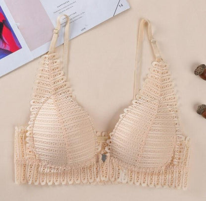 Soutien-gorge en dentelle avec fermeture à l'avant - Blxck France