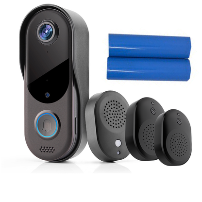 Sonnette video HD 1080p visiophone connecté sans fil