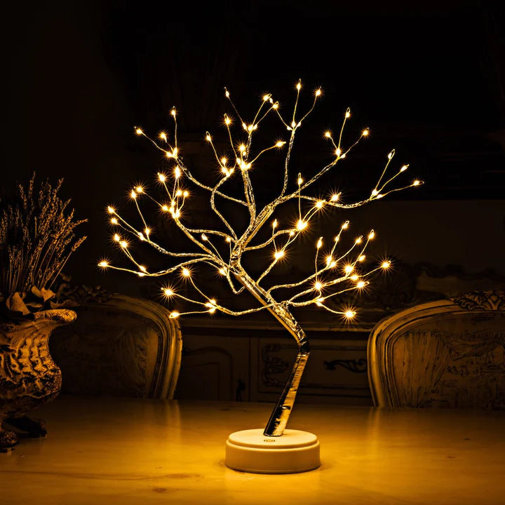 Lampe de chevet design moderne arbre lumineux interieur - Blxck France