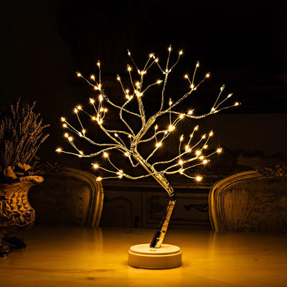 Lampe de chevet design moderne arbre lumineux interieur - Blxck France