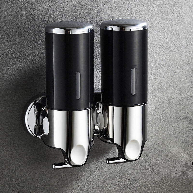Distributeur de savon liquide noir mural