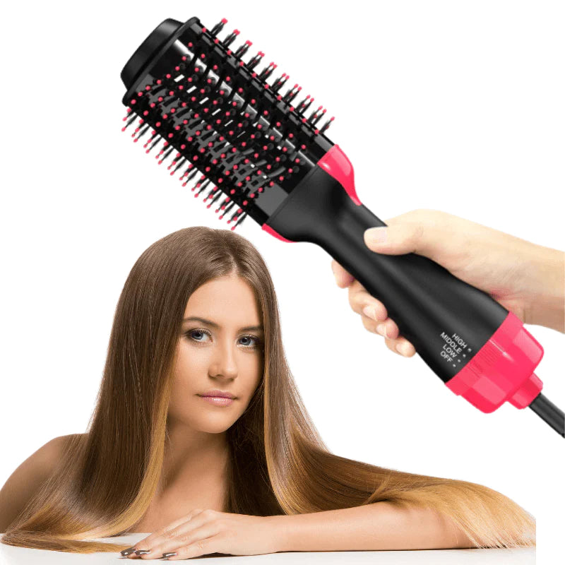 Brosse Chauffante & Lissante - HAIR STYLER - Blxck France