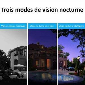 Caméra De Surveillance Wifi Sans Fil pour Exterieur et Interieur - Blxck France