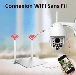 Caméra De Surveillance Wifi Sans Fil pour Exterieur et Interieur - Blxck France