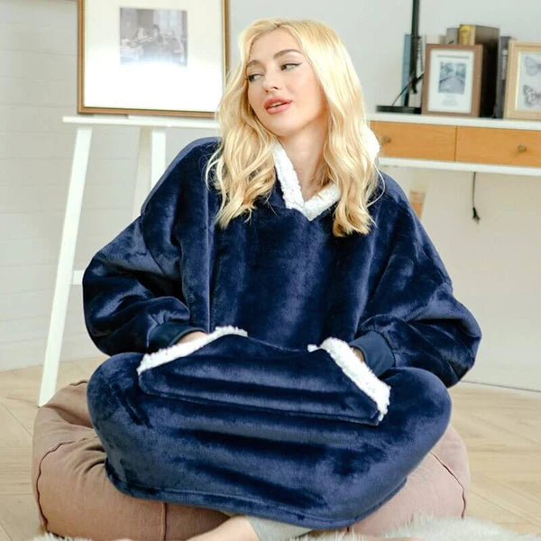 Pull Plaid à capuche - Sweat Polaire - Blxck France