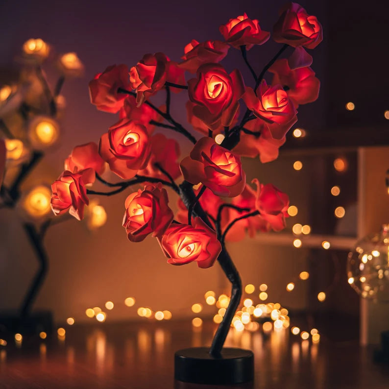 Lampe de chevet design moderne arbre lumineux interieur - Blxck France