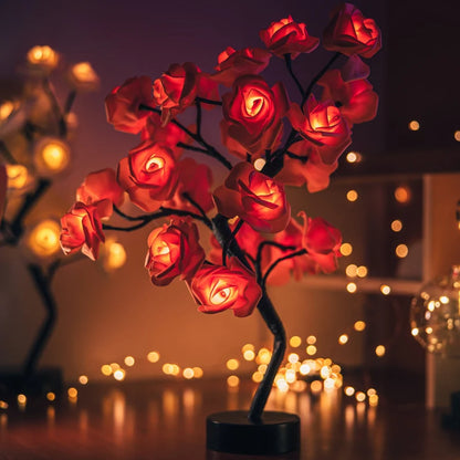 Lampe de chevet design moderne arbre lumineux interieur - Blxck France