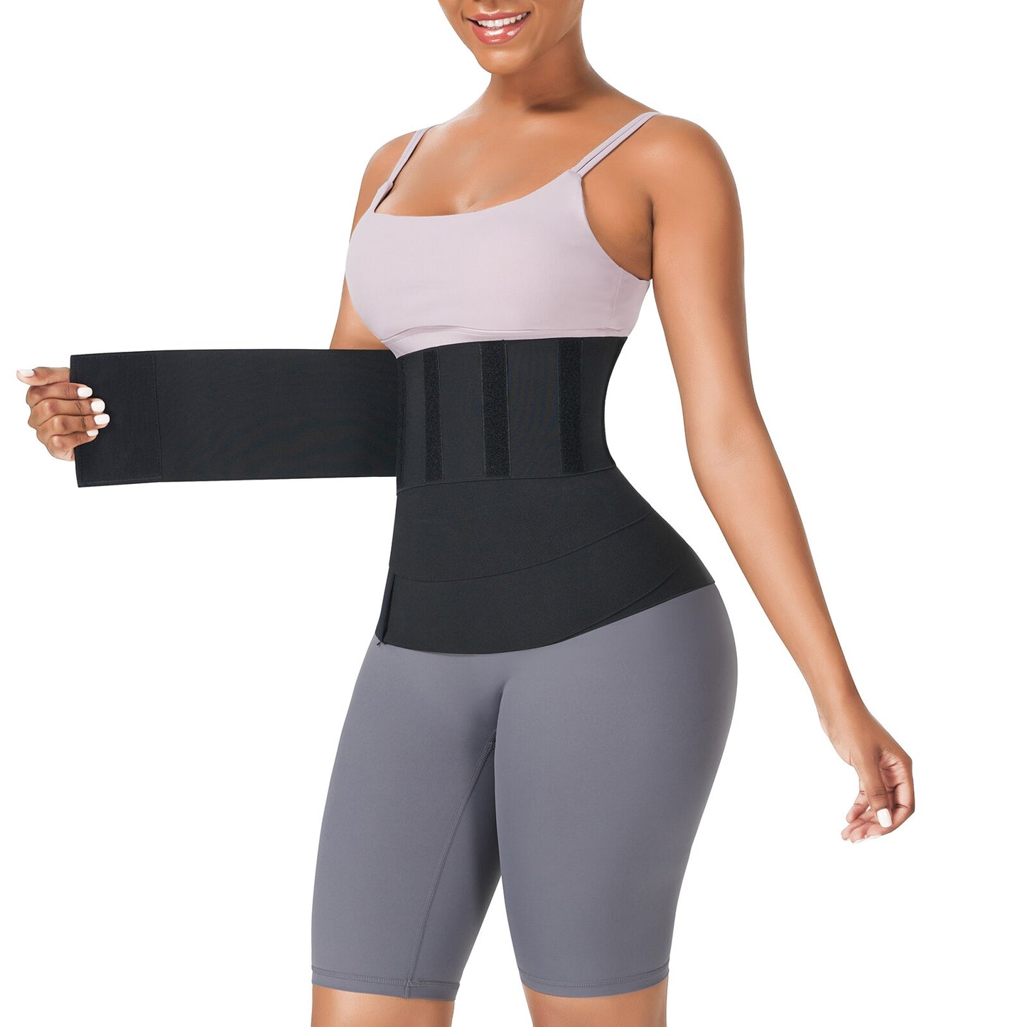 Gaine amincissante pour ventre pour femme - Corset ceinture extensible - Blxck France