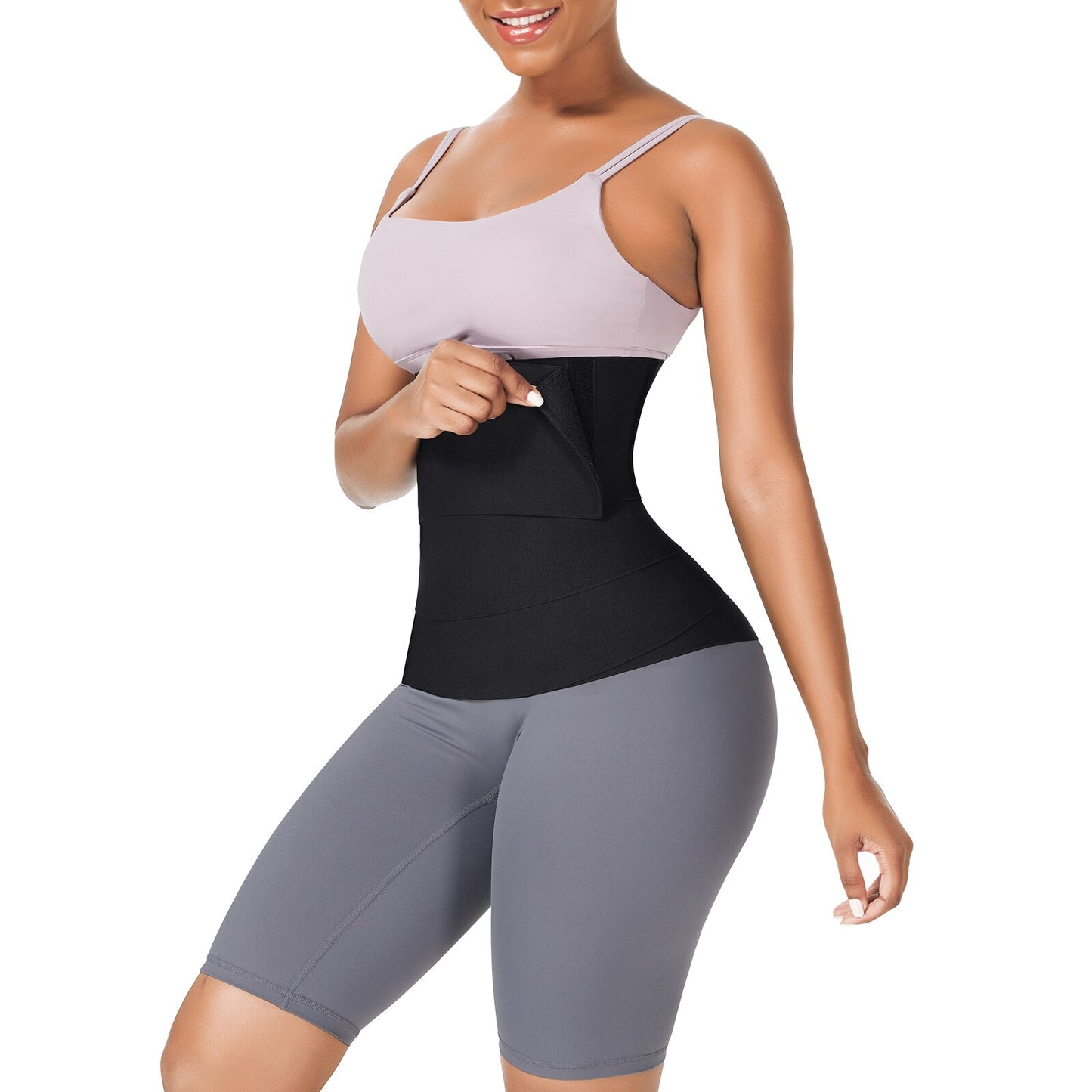 Gaine amincissante pour ventre pour femme - Corset ceinture extensible - Blxck France