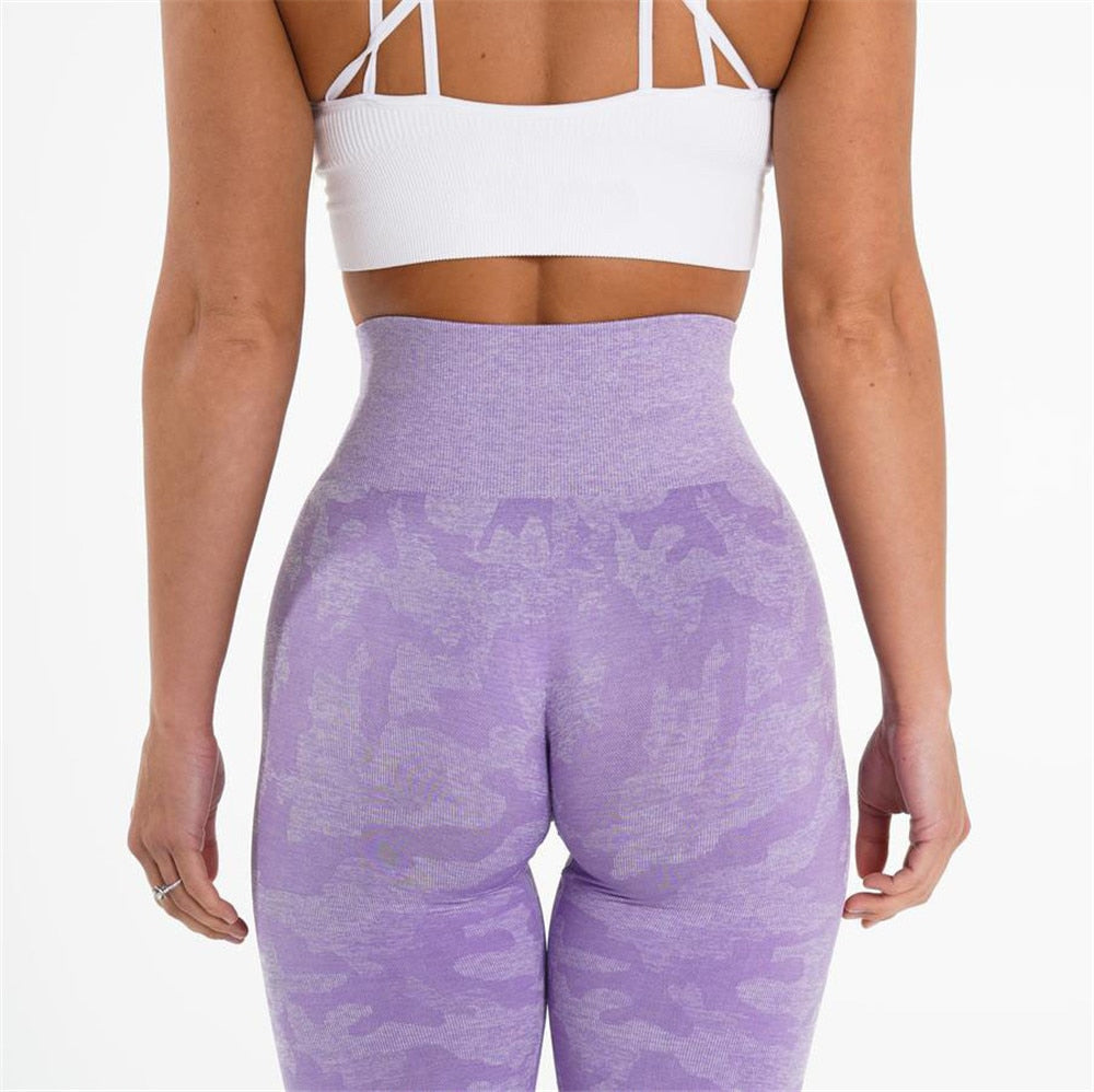 Leggings Sport Camouflage pour femmes Taille XS,S,M,L - Blxck France